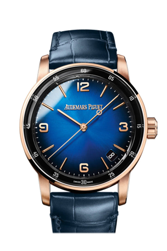 Audemars Piguet Code 11.59 41mm Rose Gold Blue Dial 15210OR.OO.A028CR.01 - Blue