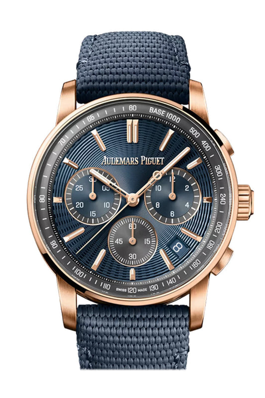 Audemars Piguet Code 41 Bleu Nuit Pink Gold 26393OR.OO.A348KB.01 - Blue