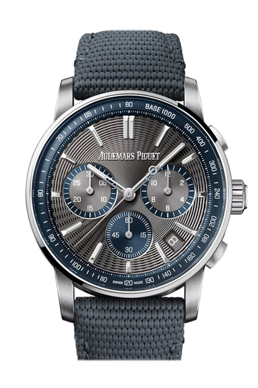 Audemars Piguet Code 41 Grey Embossed Stainless Steel 26393ST.OO.A009KB.01 - Grey