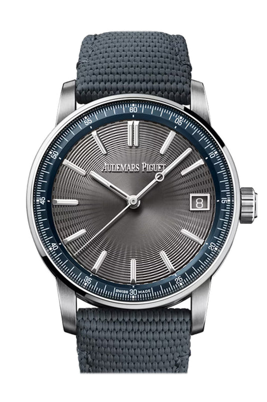 Audemars Piguet Code 41 Grey Embossed Stainless Steel 15210ST.OO.A009KB.01 - Grey