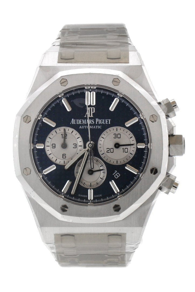Audemars Piguet Royal Oak 41 Chronograph 41mm Blue Dial Stainless Steel Watch 263b31ST.OO.1220ST.01 DCM