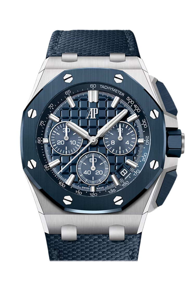 Audemars Piguet Royal Oak Offshore 43 Bleu Nuit Stainless Steel 26420SO.OO.A029VE.01 - Blue